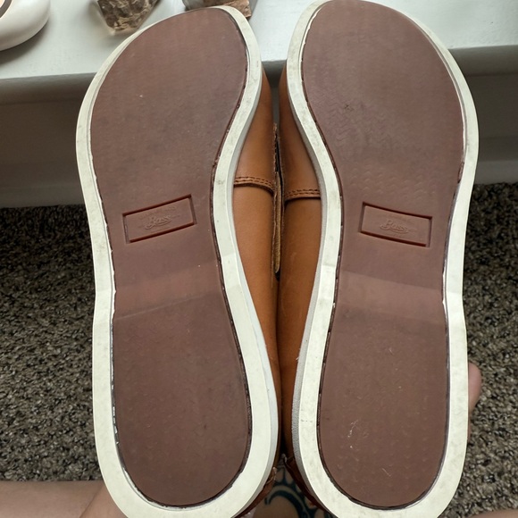Bass Brown Leather Boat Shoes - Picture 3 of 4